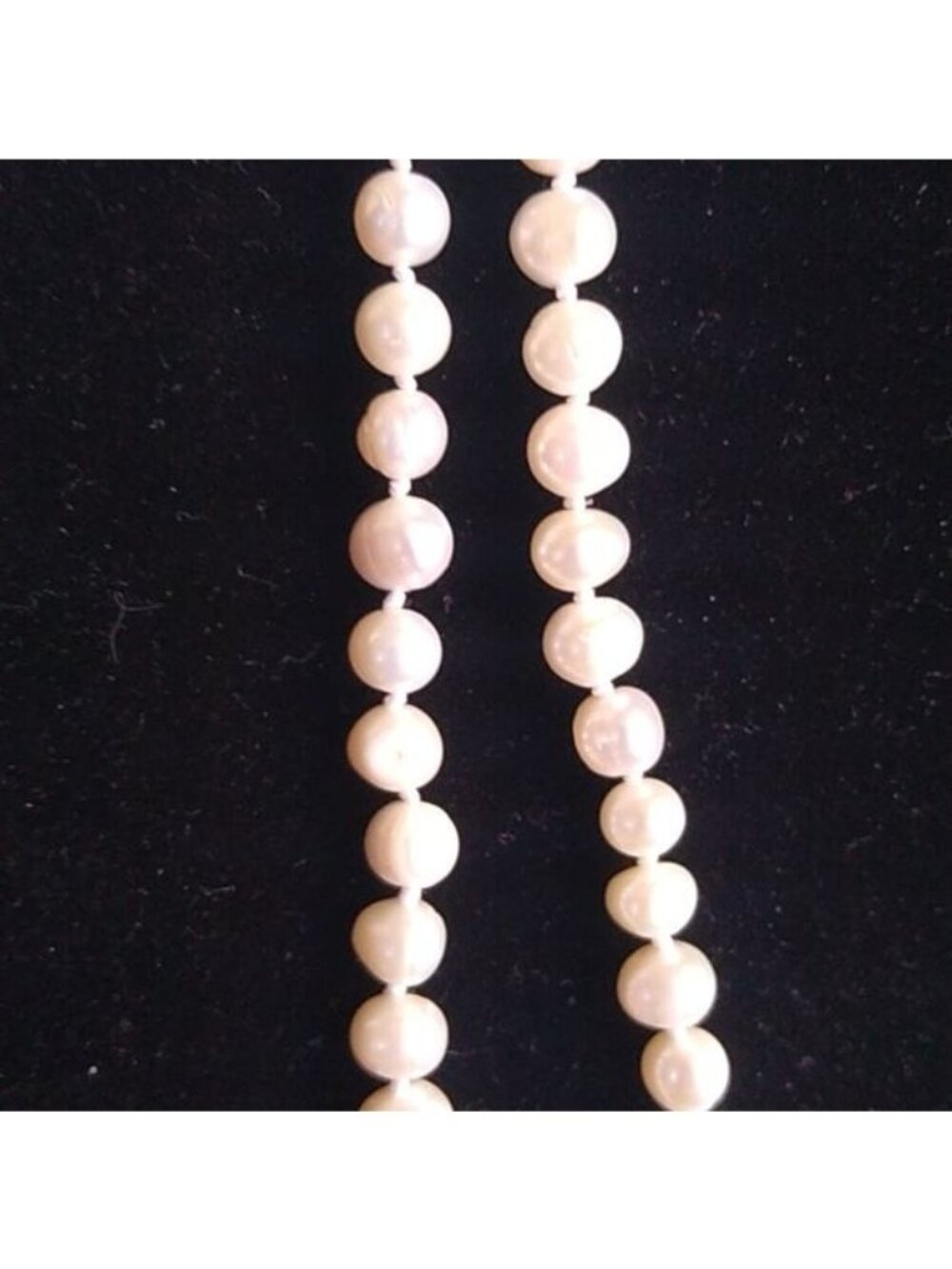 Freshwater 6mm Pearls Neverending Necklace, 64" - Picture 3 of 6